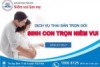 CHƯƠNG TRÌNH “DỊCH VỤ THAI SẢN TRỌN GÓI – SINH CON TRỌN NIỀM VUI” TẠI TRUNG TÂM Y TẾ HUYỆN HẠ HÒA