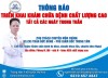 THÔNG BÁO TRIỂN KHAI KHÁM BỆNH CHẤT LƯỢNG CAO